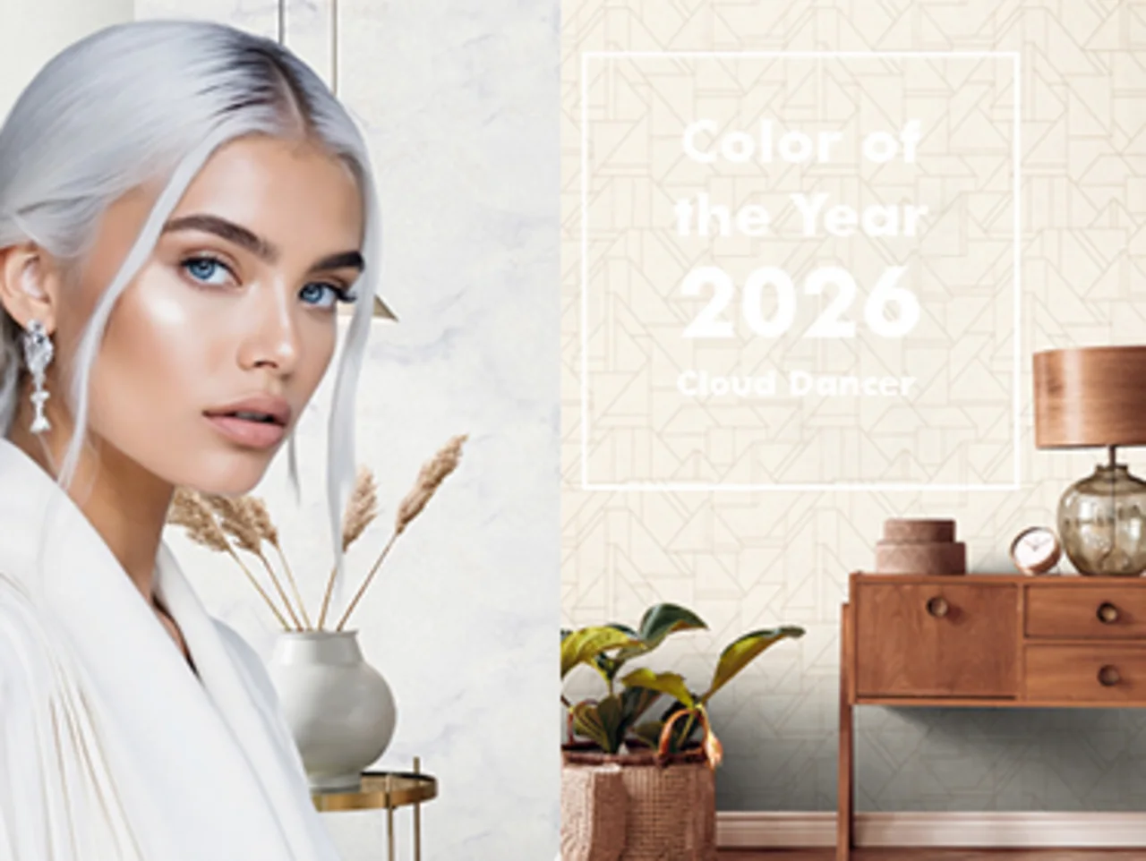 Pantone Farbtrend 2026 Cloud Dancer