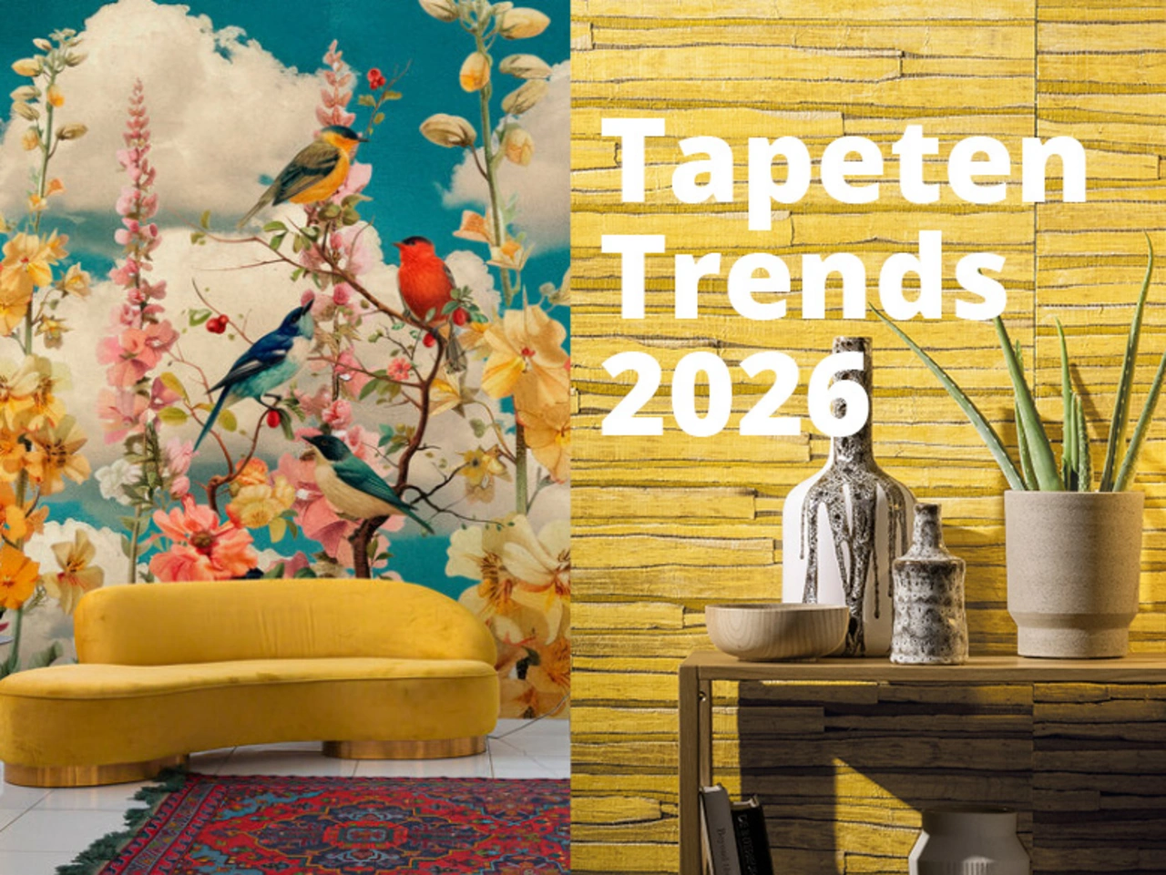 Tapetentrends 2026